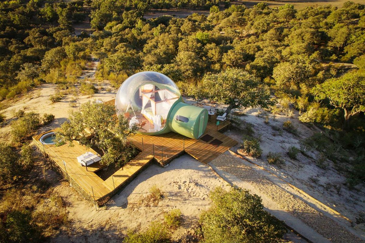 Espeja Eco-Lodge En La Reserva Privada Campanarios De Azaba - Proyecto De Conservacion المظهر الخارجي الصورة